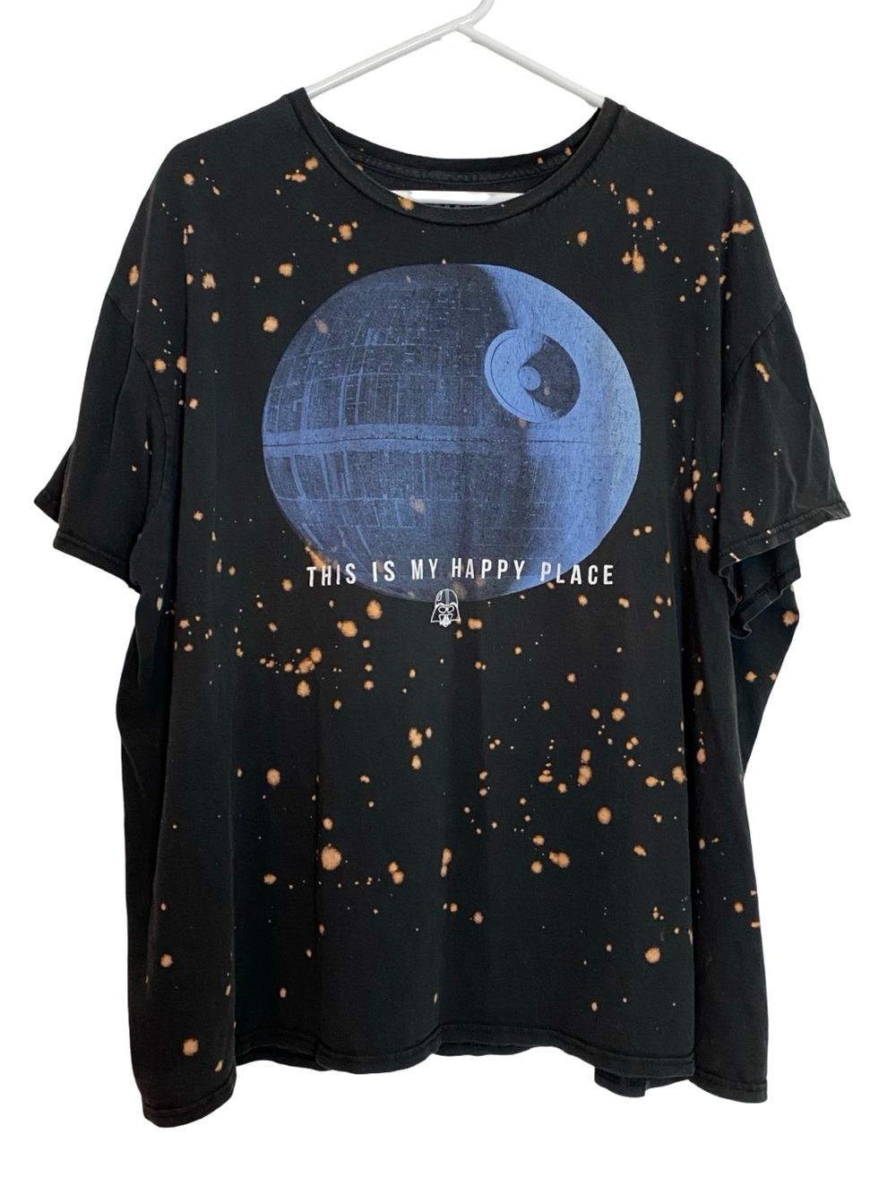 Star Wars Tee Tshirt Mens Size 2XL Unisex XXL 2X This Is My Happy Place Darth